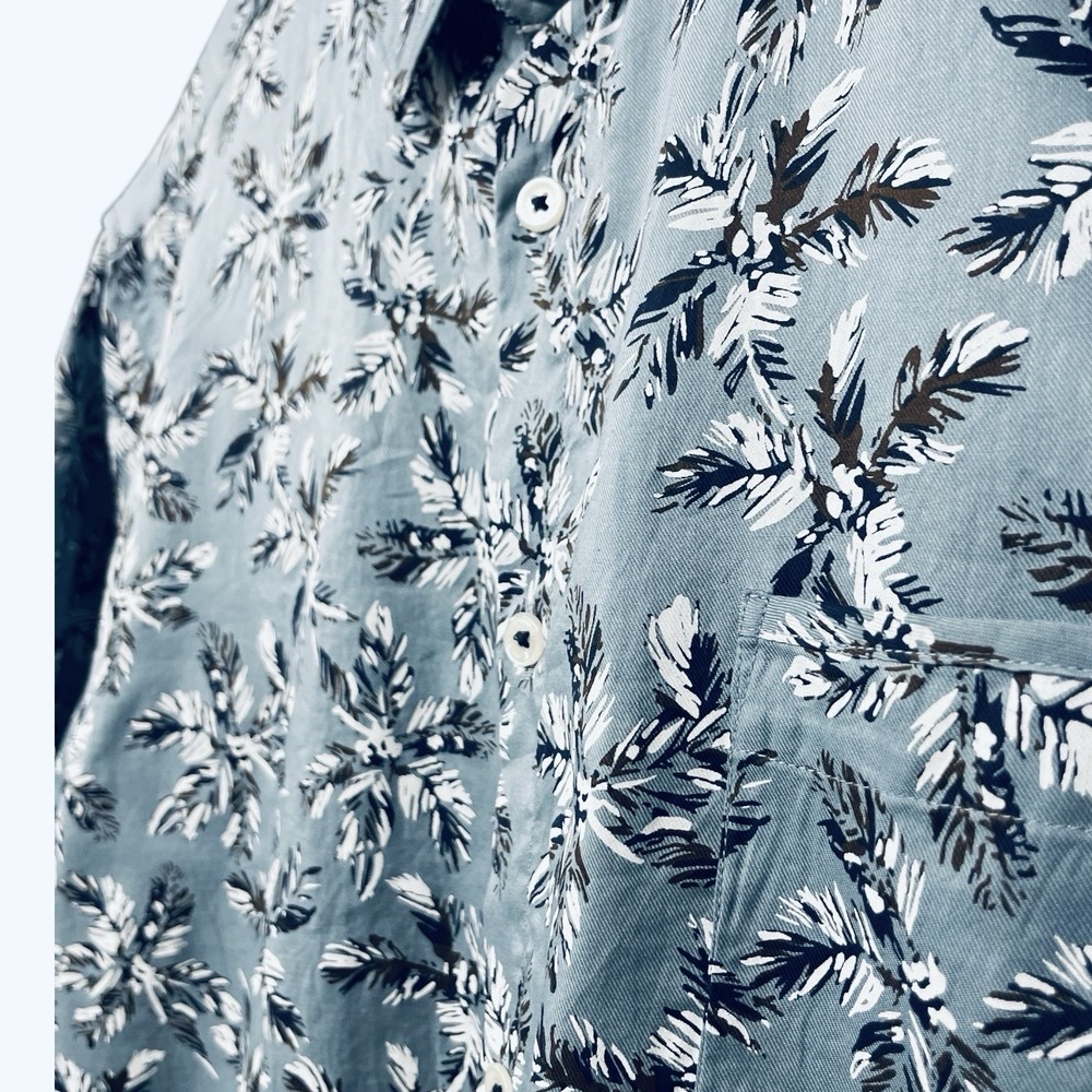 Goodman Brand Short Sleeve Palm Tree Camp Shirt Men's XXL - Picture 5 of 7